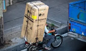 موتورسیکلت هایی که بار نامتعارف دارند توقیف می شوند