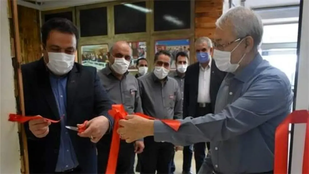 افتتاح باجه بانک پارسیان در شرکت اپال پارسیان سنگان