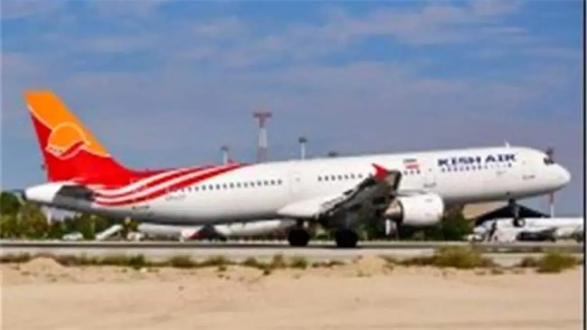 بازگشت هواپیمای ایرباس A321 هواپیمایی کیش به ناوگان عملیاتی شرکت