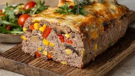 طرز تهیه کیک گوشت