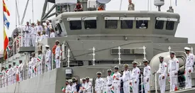 ناوگروه های ایرانی در این دریاها حضور دارند