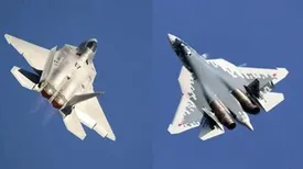 کدام جنگنده برتر است؛سوخو57 یا اف22؟