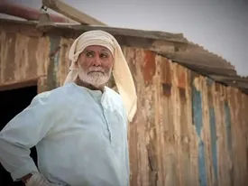 رونمایی از گریم متفاوت جمشید هاشم پور در فیلم جدیدش/ عکس