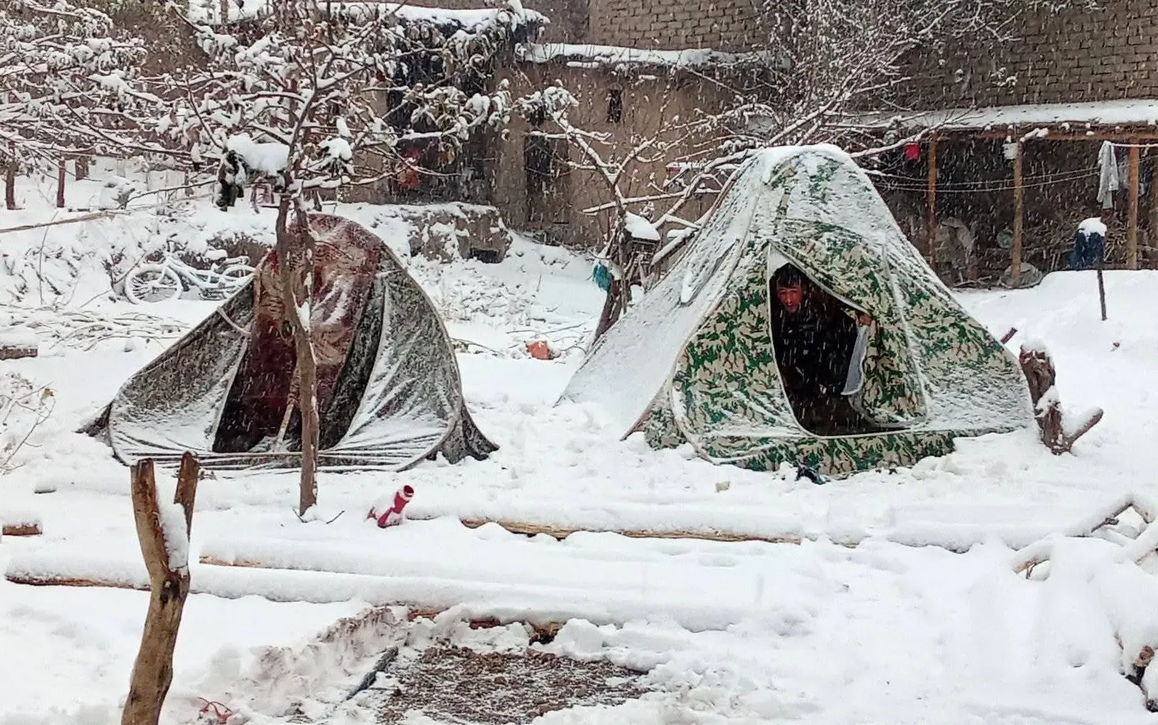 منظره برفی منظره برفی