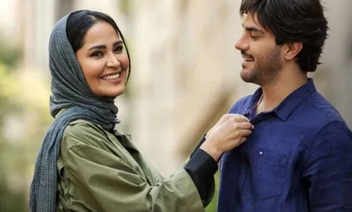 یلدا و اسماعیل و هدیه در پشت صحنه سریال «بدنام»