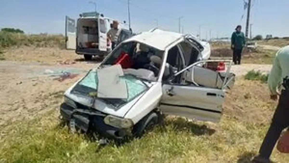 ۲ فوتی و ۱۱ مصدوم در تصادف زنجیره‌ای اتوبان قم – گرمسار