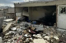 نارنجک پسر16 ساله اراکی و خانه ویران شده