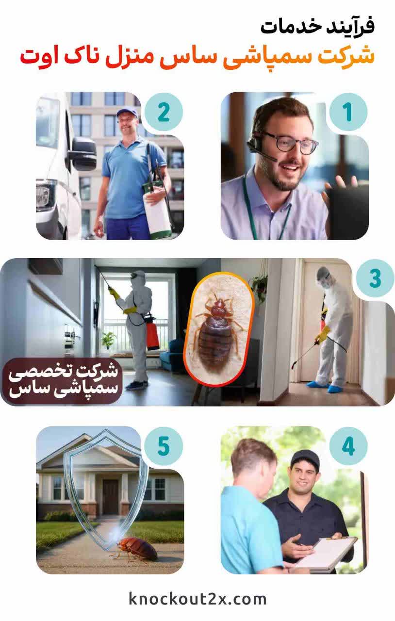 بهترین شرکت سمپاشی ساس منزل تهران-کرج (بدون تخلیه)