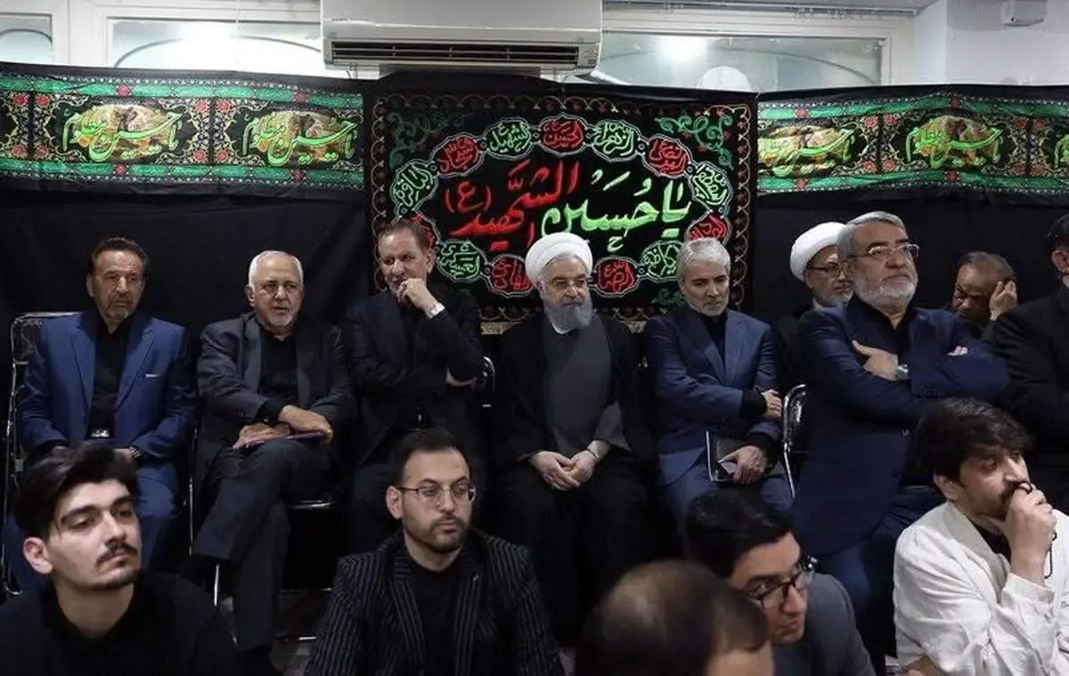 تصویر خاص از ظریف و حسن روحانی