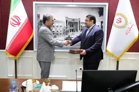 برگزاری مراسم تودیع و معارفه دو عضو هیات مدیره بانک ملی ایران و مدیر امور حوزه مدیریت و روابط عمومی