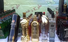 کشف مشروبات الکلی و مواد اشتعالزا در پارکینگ مجتمع معروف تهران