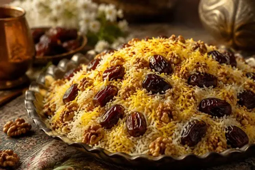 طرز تهیه خرما پلو جنوبی