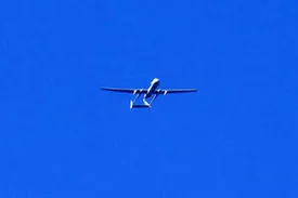 لحظه هدف قرار گرفتن ریز پرنده‌ها در آسمان اصفهان/ فیلم