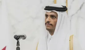 وزیر خارجه قطر وارد تهران شد