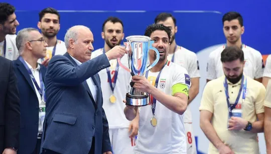 واریز پاداش قهرمانی تیم ملی فوتسال؛ ایران میزبان مسابقات کافا شد