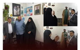 ‎مدیرعامل فولاد اکسین خوزستان با خانواده معظم شهید سجاد باوی دیدار کرد