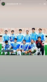 لباس استقلال بر تن عابدزاده!