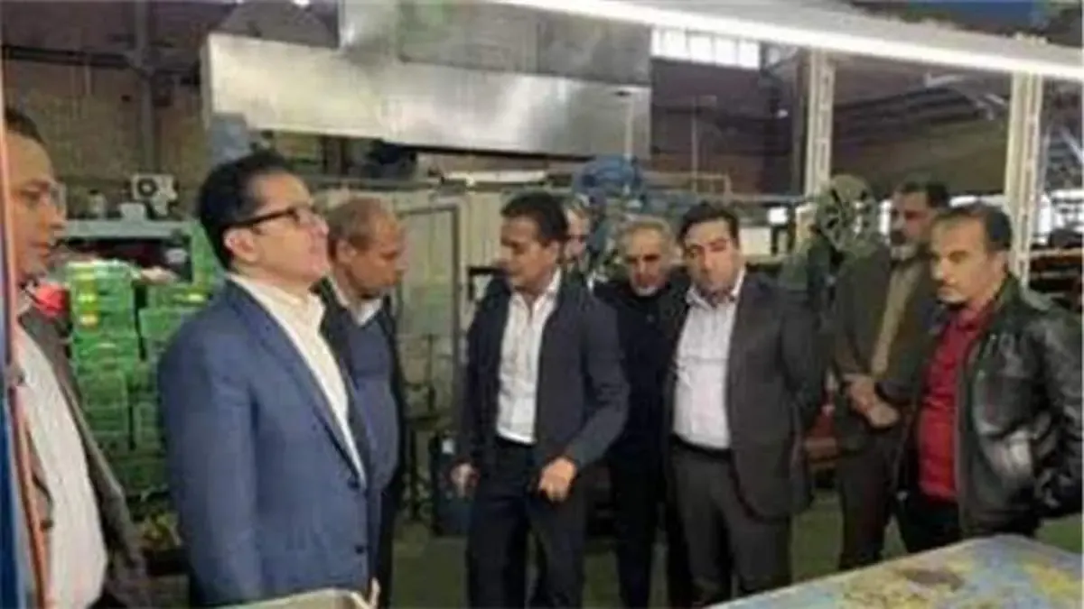 بازدید مدیران ارشد بانک صنعت و معدن از شش طرح بزرگ صنعتی در استان مرکزی