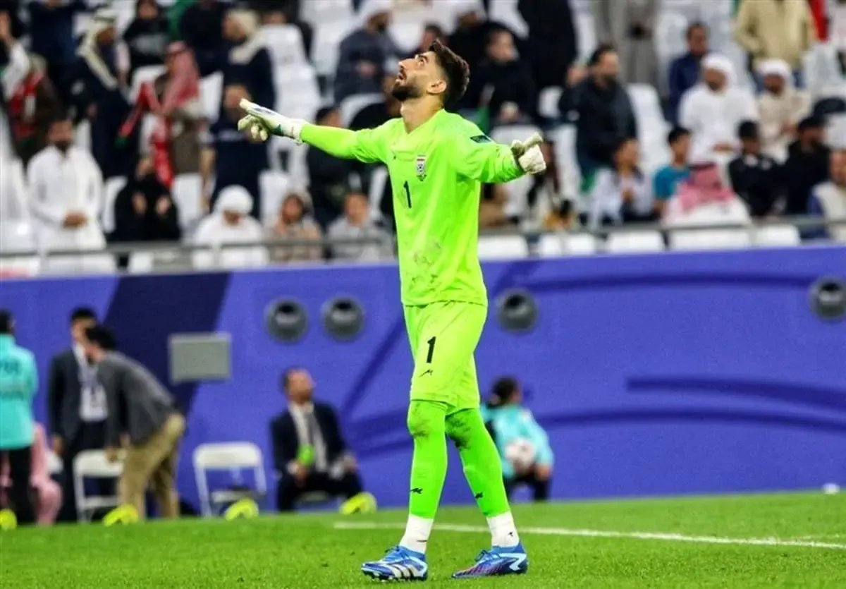 بیرانوند خودی نشان داد!/ فیلم