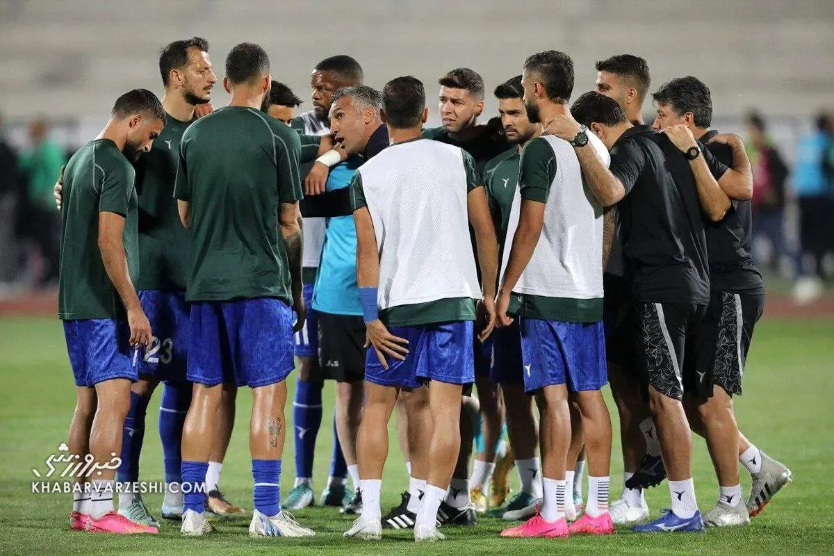 پیام مهم نکونام برای بازیکنان استقلال