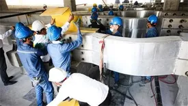 برق دار شدن سکشن شماره 3 مجتمع صنایع آلومینیوم جنوب