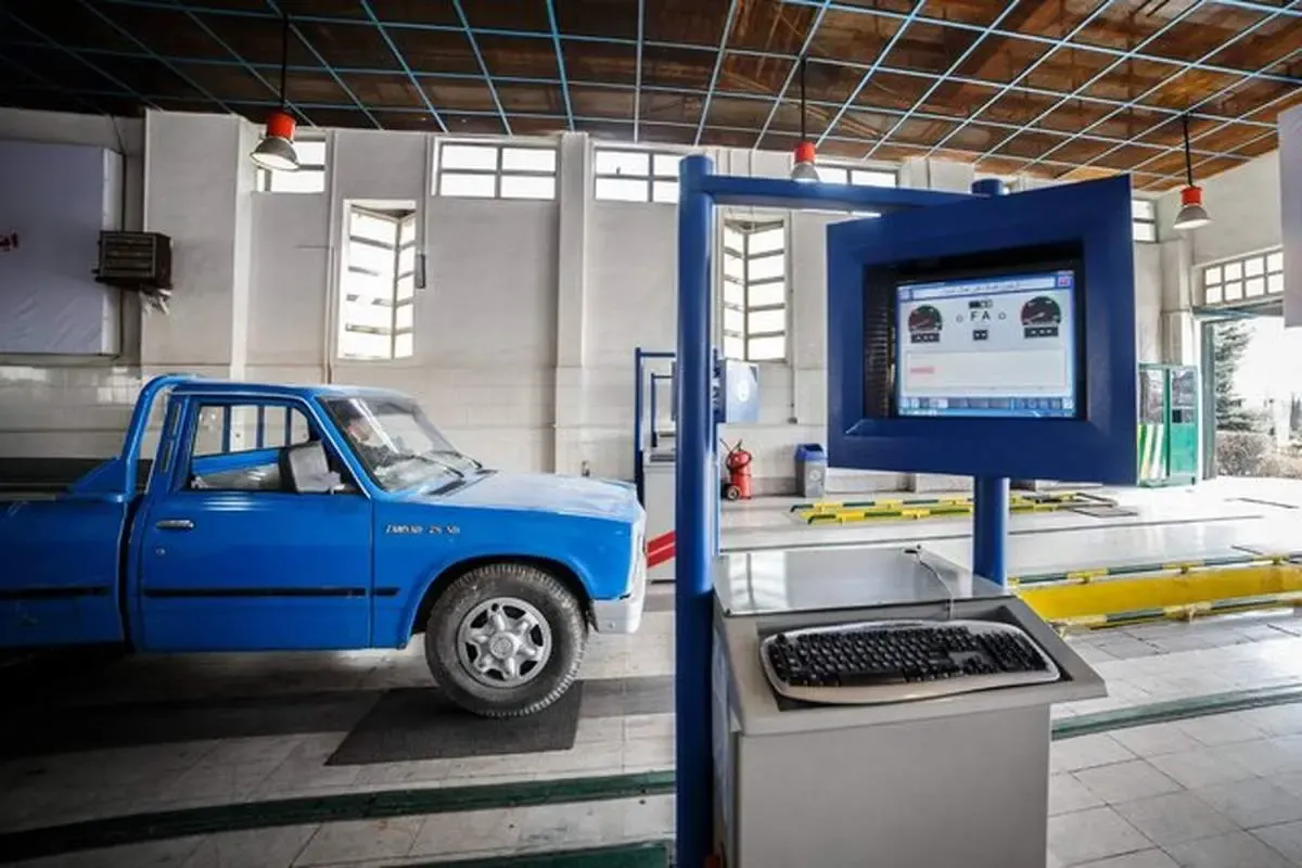 اجاره قطعات خودرو برای اخذ معاینه فنی