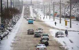 هشدار به رانندگان درباره برف و باران/ جاده ها لغزنده است