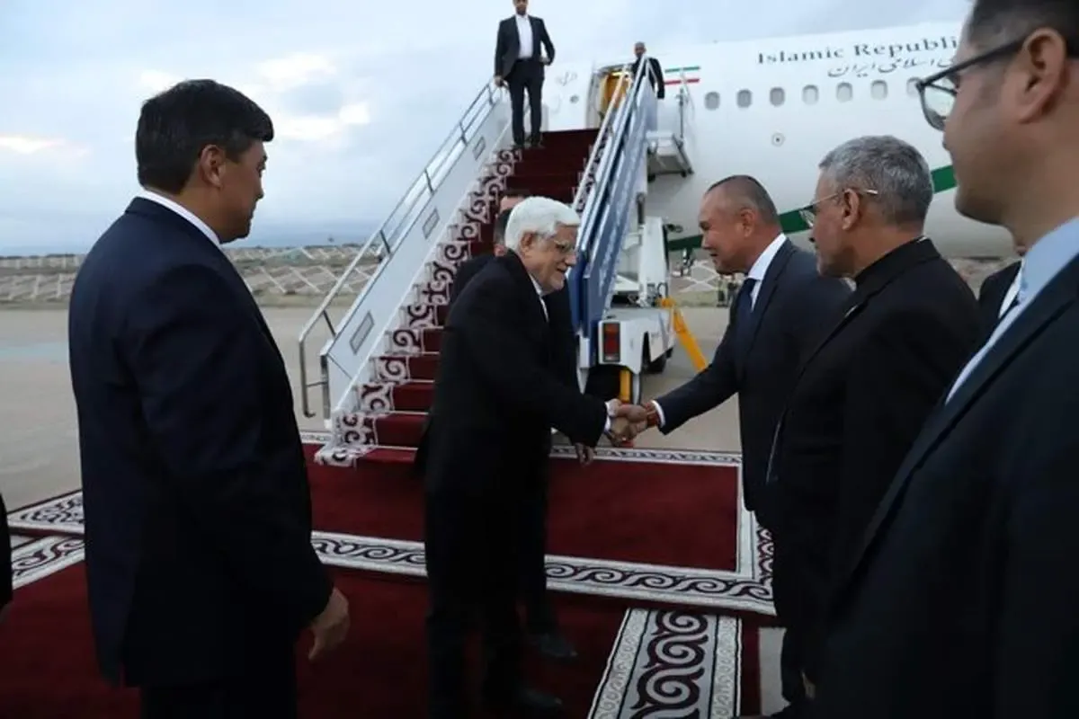 عارف وارد قرقیزستان شد