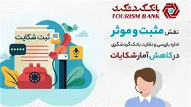 نقش مثبت و موثر اداره بازرسی و نظارت بانک گردشگری در کاهش آمار شکایات