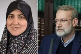 دختر لاریجانی به ایران برگشته است