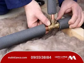 روش عایق کاری لوله آب و انواع عایق ها