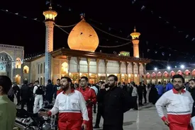 ببینید | صحنهای غمانگیز از مکالمه تلفنی یک زن در حادثه تروریستی شاهچراغ