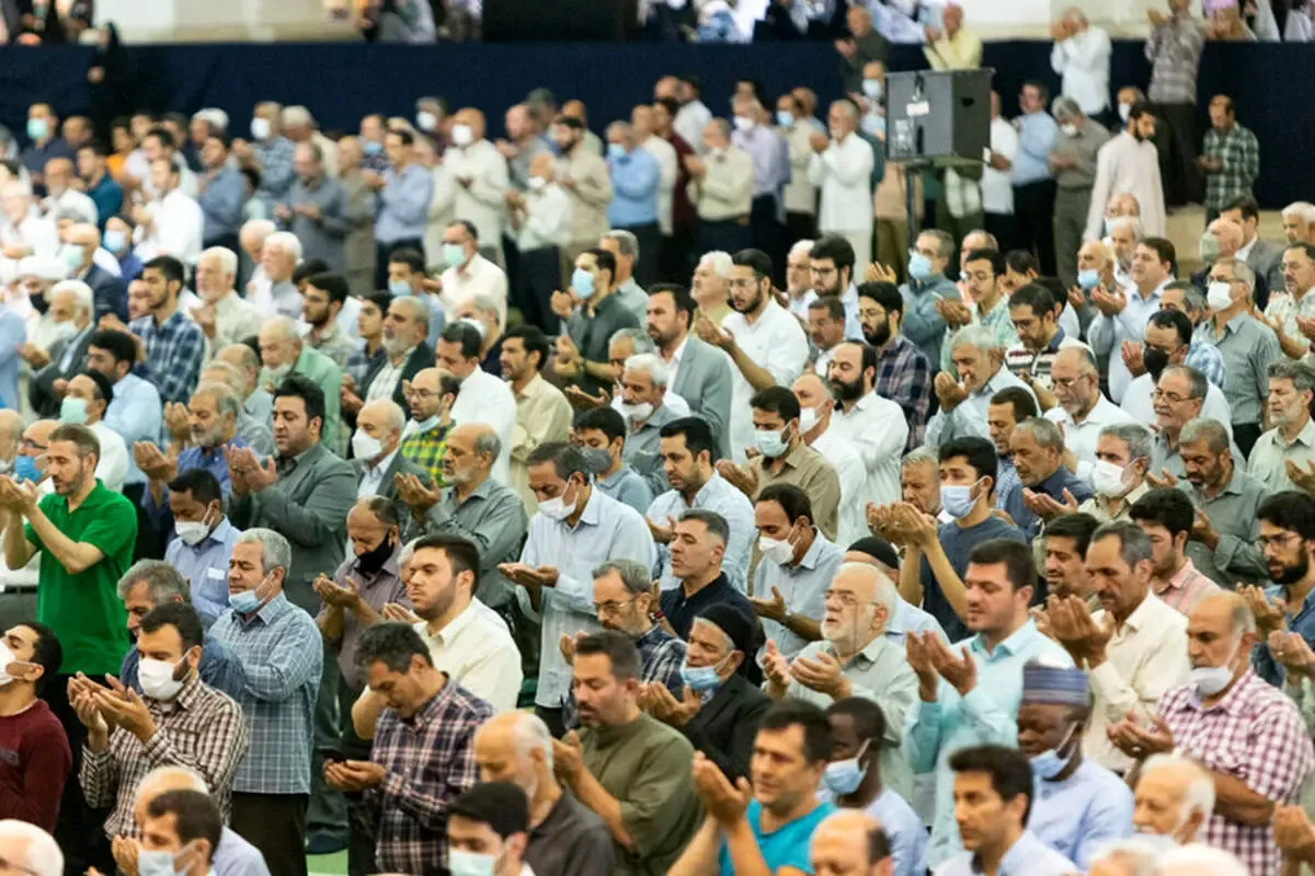 نماز عید سعید قربان در دانشگاه تهران اقامه شد