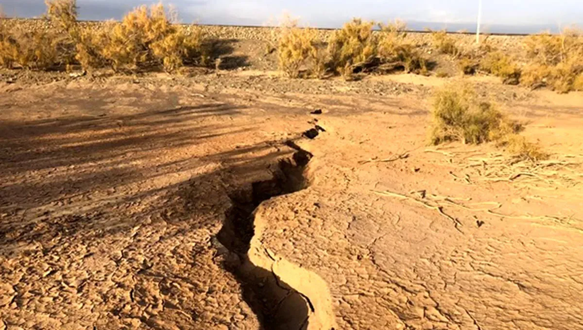 بی‌آبی، خشکسالی و فرونشست زمین