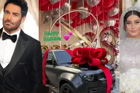 ببینید/ پز محمدرضا گلزار با هدیه میلیاری به همسرش