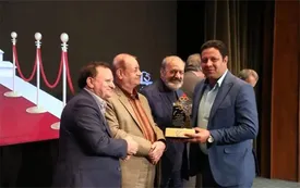 روابط عمومی و امور بین الملل گهرزمین موفق به کسب تندیس زرین سرآمدی روابط عمومی کشور گردید