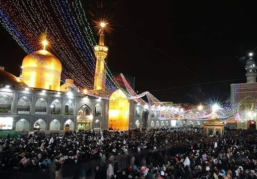 مراسم سال تحویل در حرم امام رضا (ع ) /عکس: نیما نجف‌زاده