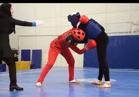 ببینید | درگیری در فدراسیون ووشو با شمشیر تالو و بیل!