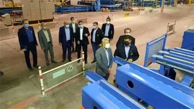 بازدید معاون شعب بانک ملی ایران از دو گروه صنعتی