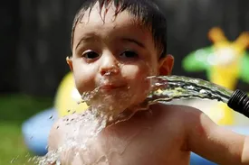 درمان گرمازدگی با آب نمک