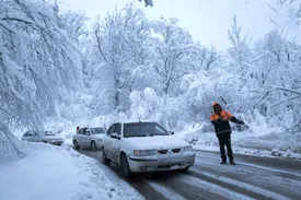 خطر ریزش بهمن در این مناطق