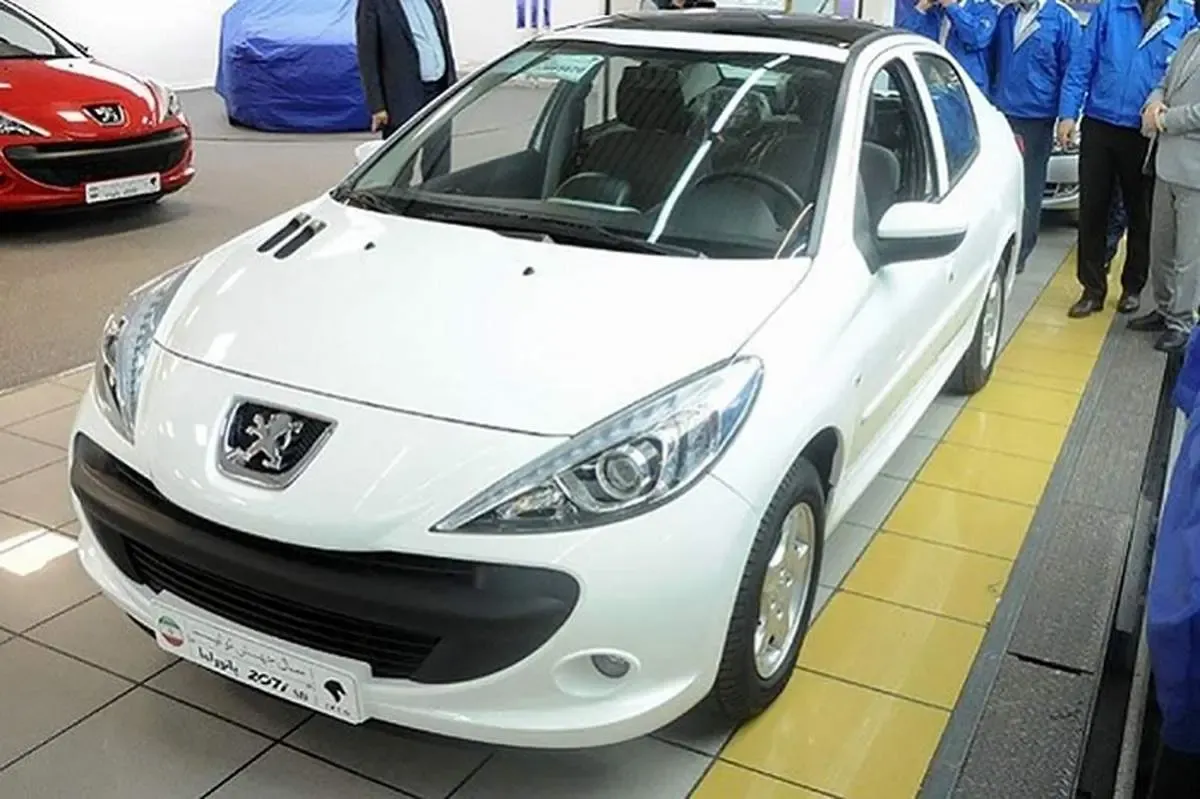 پژو ۲۰۷ اتوماتیک  ۹۰۰ میلیون شد/جدول