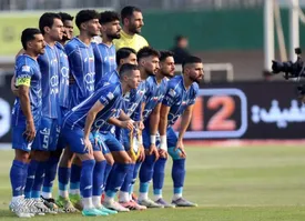 رجزخوانی عجیب استقلال در پایان دربی/ عکس