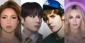 دورهمی مدونا، شکیرا و BTS در فینال جام جهانی!