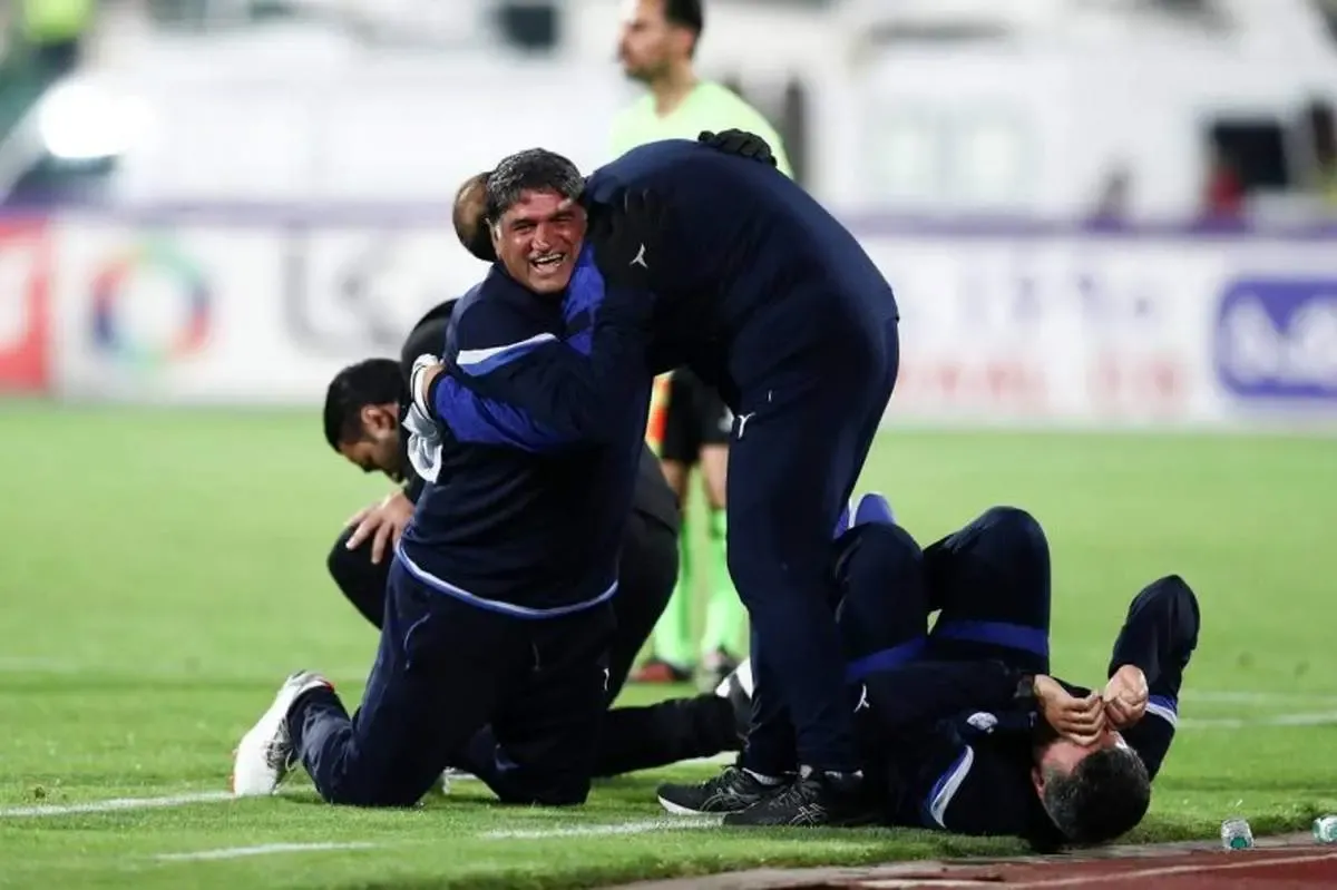 کتف دررفته، حاصل شادی گل دوم استقلال!