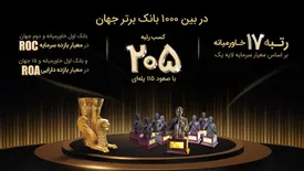 پرچم ایران در بین 1000 بانک برتر جهان توسط بانک پاسارگاد با افتخار به اهتزاز درآمد