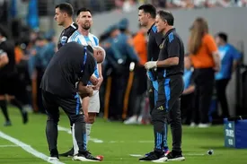 مصدومیت دوباره مسی ؟