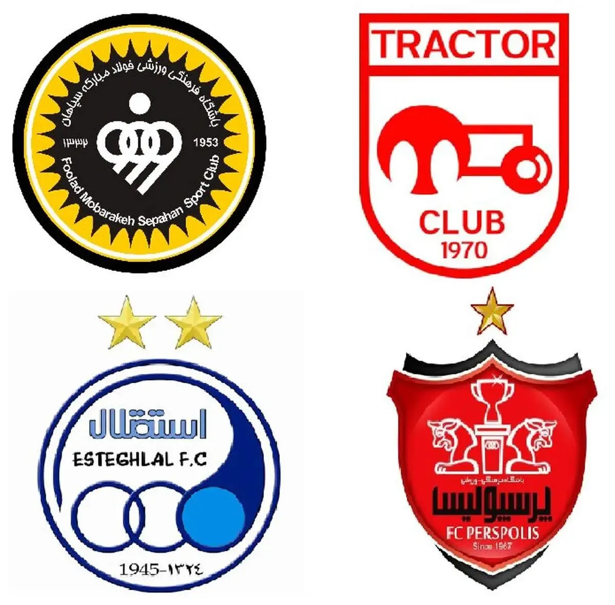 رده‌بندی قدیمی‌ترین تیم‌های حاضر در لیگ برتر منتشر شد