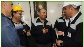 کیفیت محصولات ذوب آهن حاصل تلاش تمامی کارکنان است
