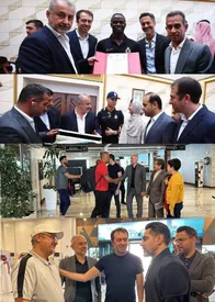 استقبال سرد النصر از پرسپولیس